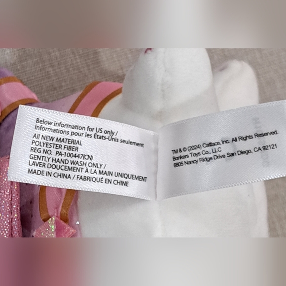 Aphmau Meemeows mystery Cat HTF Ultra rare Goddess! Celestial Series, 6” Plush - Picture 9 of 9